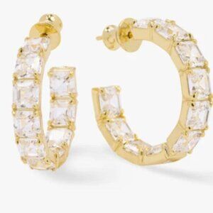 Melinda Maria The Queen's Hoops 1" Earrings